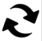 Icono reestablecer página