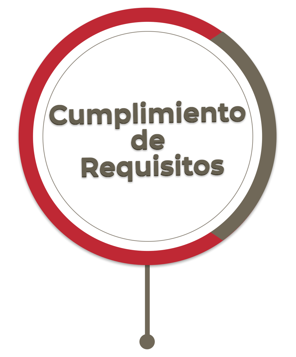 Cumplimiento de requisitos
